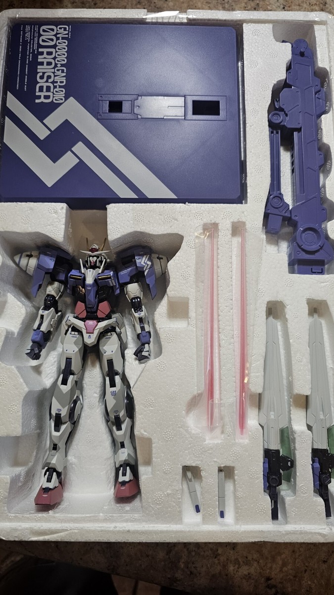 Bandai Metal Build Double 00 Raiser Designer's Blue Ver Tamashii