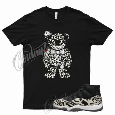 TEDDY T Shirt for J1 11 WMNS Animal Instinct Red Sail Leopard Cheetah 97 95