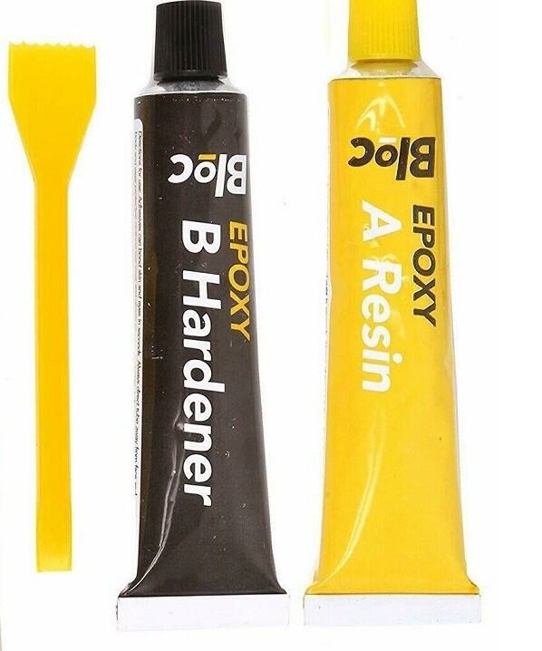 Riparazione Crepe Metalli Con Resina Epossidica Stucco Metallo Liquido Bicomponente - Colla Extra Forte Per Riparazioni Metalliche Colla Epossidica Metallo - Foto 3