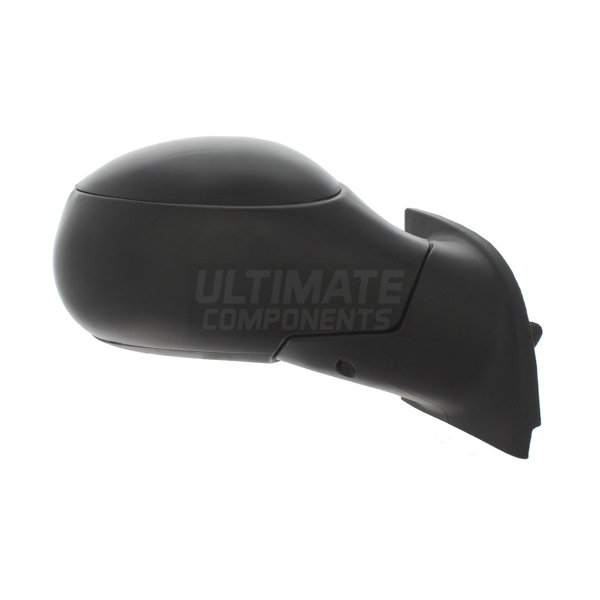 For Peugeot Partner MK2 12-18 Black Door Wing Mirror Cover Drivers Side