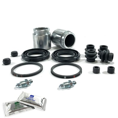 2x REAR BRAKE CALIPER REPAIR KIT SEALS PISTON FITS: LEXUS RX400 MCU38 BCR1002CX2
