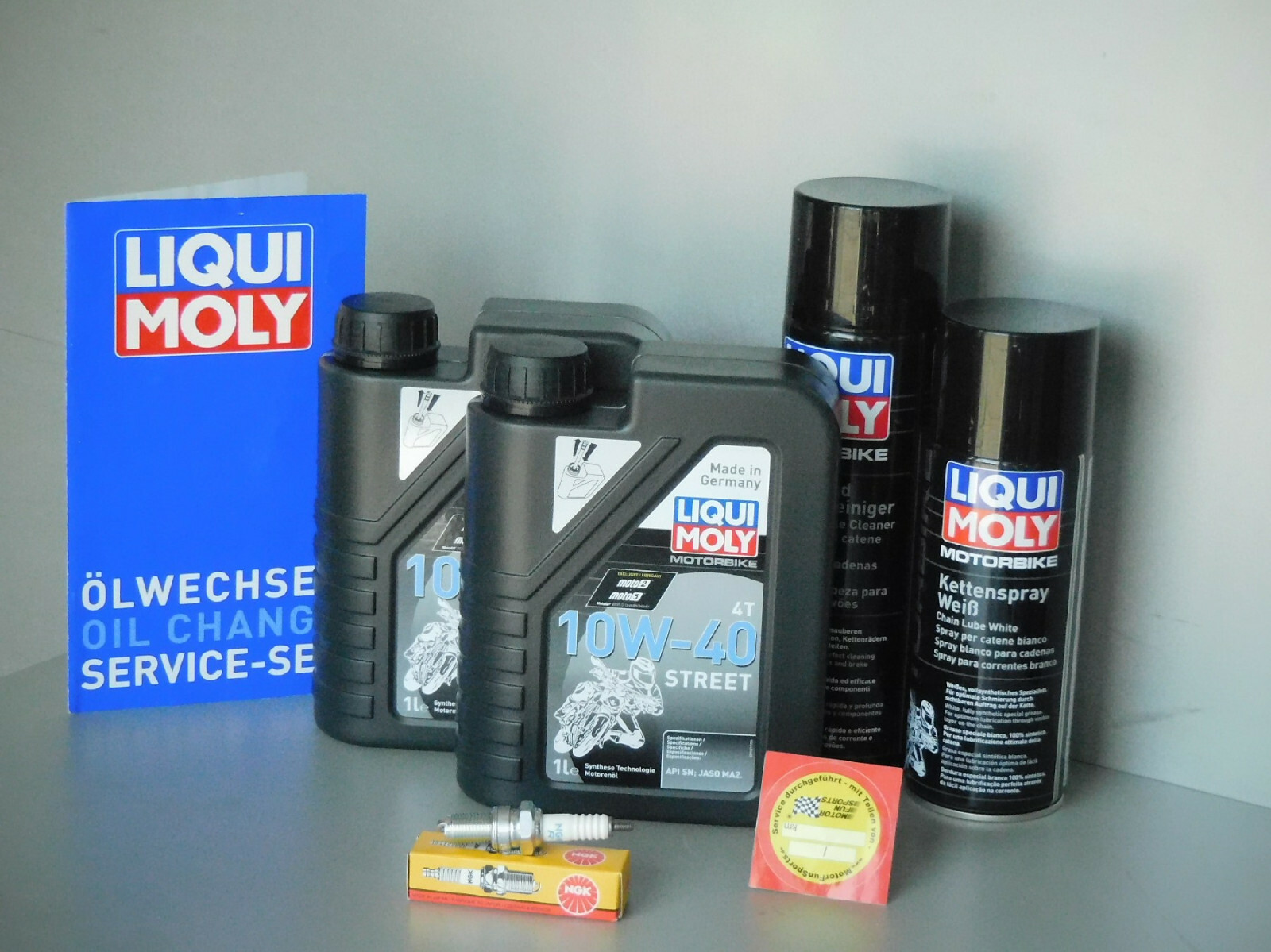 Maintenance Set Honda ATC 200 Inspection Spark Plug Chain Care Service