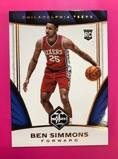 Ben Simmons Limited Basketball Rookie Card No. 145 Short Print SP 2016-17 Panini