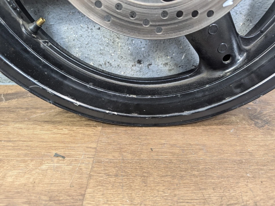 Llanta trasera negra Suzuki GS 500 GS500F 2007 OEM MT4,50X17 - 64111-34C01-291 Foto 3 de 4