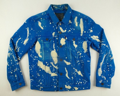Tie Dye Denim Trucker Jacket Size 