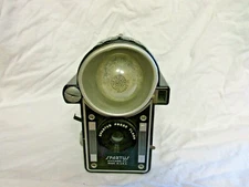 VINTAGE 1940s SPARTUS PRESS FLASH CAMERA w ERA BULB PLEASE READ