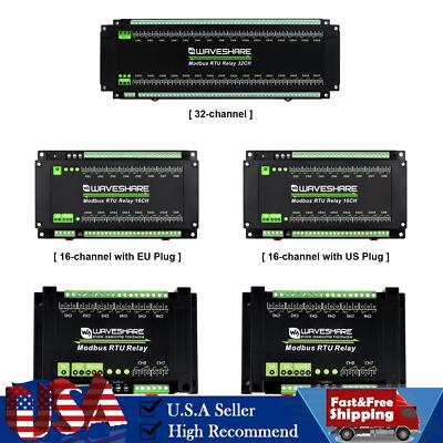 8/16/32-channel RS485 Interface Relay Module Isolation Protection Circuits