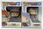 Funko Pop! Naruto Shippuden Pain #934 & Konan #1508 Set of 2 with Protectors