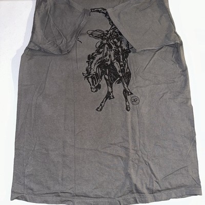 NWT Vintage Marlboro Country Store Single Stitch Cowboy Pocket T 