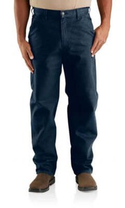 Carhartt Mens Loose Fit Washed Duck Utility Work Pant B11 - Brown or Midnigh