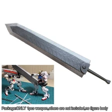 3D Hand-painted 1/12 Guts Dragon Slayer Sword Weapon Model For 6" Action Figure