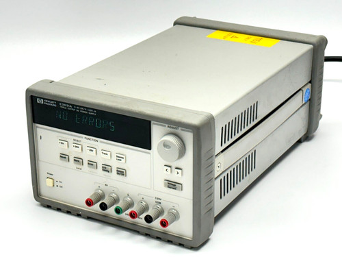 HP E3631A Triple Output DC Power Supply 0-6V 5A / 0-25V 1A