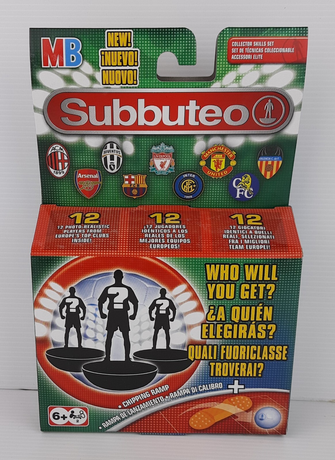 SUBBUTEO CHIPPING RAMP COLLECTOR SKILLS SET MB 2004 VINTAGE NUOVO SEALED