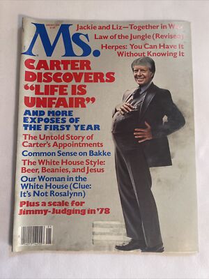 1978 January, Ms. Magazine, Carter Discovers  Life is Unfair  (CP23)