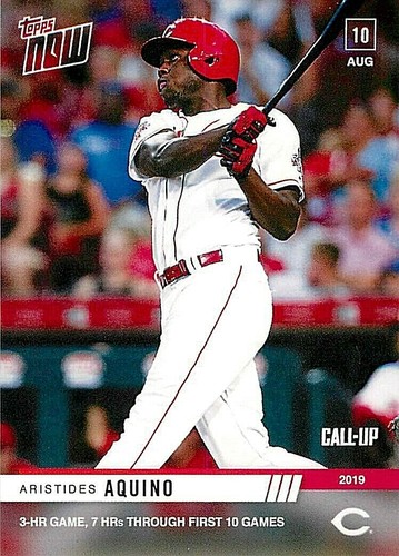 2019 Topps Now 665 Aristides Aquino