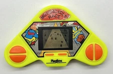 Vintage PLAYTIME Motorcycle Race LCD Handheld Game 1989 Model 3846/3856