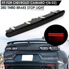 ZL1/1LE Style Black-Out LED Trunk Lid Third Brake Light For Chevy 2016-22 Camaro