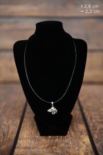 Jamnik - posrebrzana zawieszka z wizerunkiem psa Art Dog