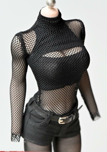 1/6 Female sexy Fishnet Top for 12" figure phicen hot toys poptoys kumik ❶USA❶ - Picture 5 of 5