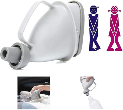 Emergency Potty Pee Funnel Urination Device Travel Outdoor Toilet Camping Unisex
