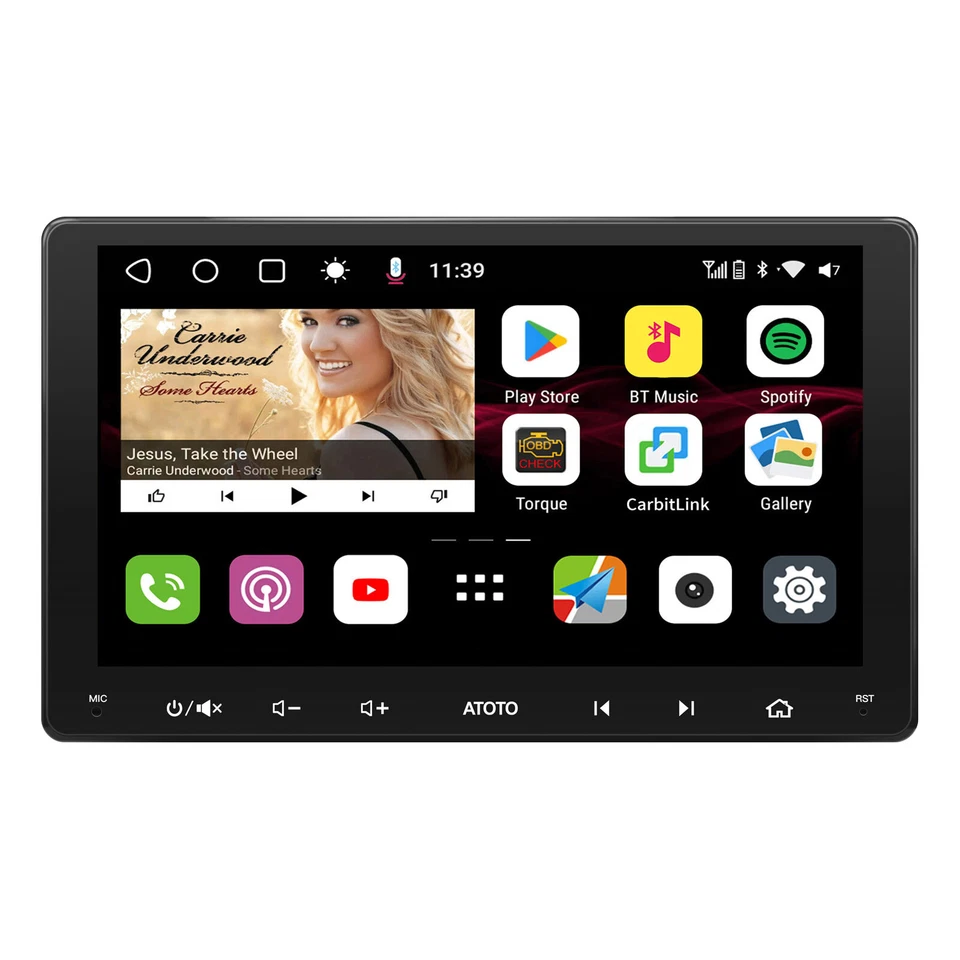 ATOTO S8MS 9" Android Autoradio 2 DIN 4G LTE integrato GPS 4G+32G Android Auto - Immagine 3 di 4