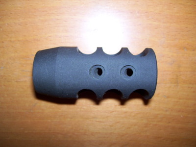 5/8x32 TPI ( for 450 caliber ) Competition Muzzle Brake - with FREE crush washer