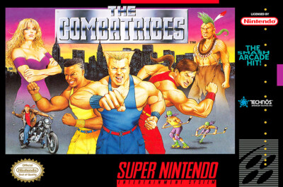 The Combatribes Super Nintendo SNES BOX ART Premium POSTER MADE IN