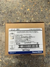 Thomas & Betts 3/4" Strain Relief Cord Connector Straight Box of 10 2531