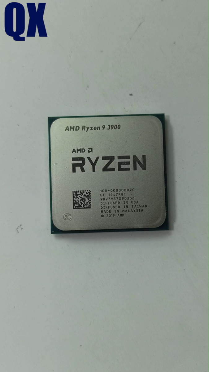 AMD Ryzen 9 3900 AM4 CPU Processor R9-3900 3.1GHz 12Core AMD Ryzen 9 3900 AM4 CPU Processor R9-3900 3.1GHz 12Core