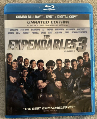 The Expendables 3 Blu-Ray/DVD Movie (2014)
