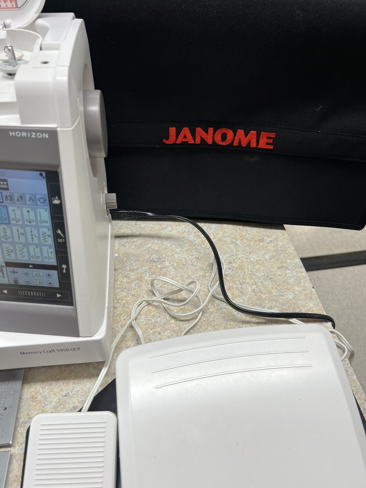 Janome Horizon Memory Craft 9450 QCP Sewing and Quilting Machine eBay