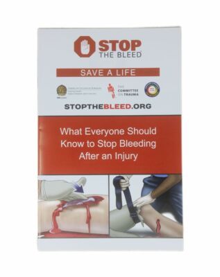 STOP THE BLEED  INSTRUCTIONAL BOOKLET