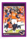 2024 Panini Score Football Purple Wil Lutz #84