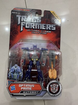 Selten!! Transformers Dark of The Moon Deluxe Optimus Prime Universal Studio Neu
