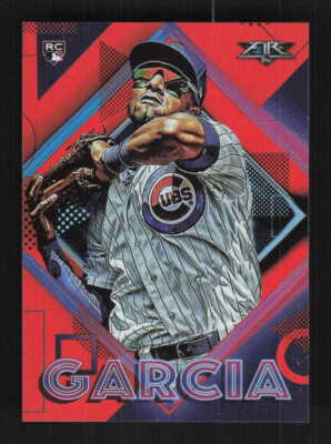 Robel Garcia 2020 Topps Fire Orange Chicago Cubs #/299 #140