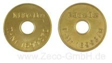Wertmarke Miele WM 2, 1699370, Waschmarke Jeton, VE=25 (1,68EUR pro Stück)