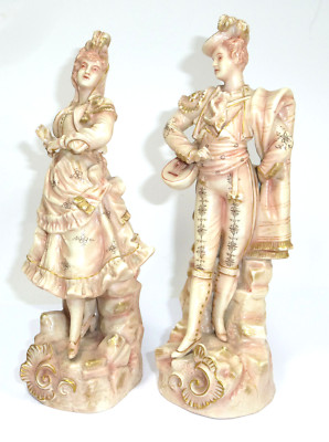 Ernst Bohne Sons Rudolstadt Porcelain Figures 1878-1920