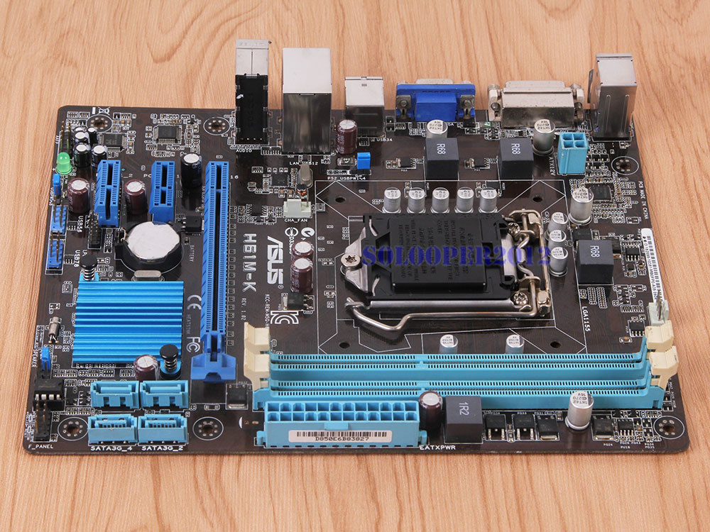ASUS H61M-K Motherboard Socket 1155 DDR3 Intel H61(B3) 100