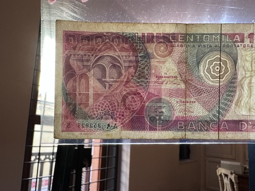 ITALIENISCHE REPUBLIK BANKNOTE LIRE 100000 BOTTICELLI 10 5 1982 qBB SABAUDA - Bild 4 von 5