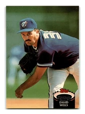 David Wells 1992 Stadium Club #721 Toronto Blue Jays Mint