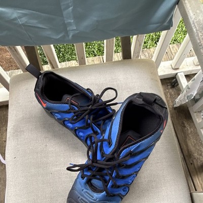 Nike Air VaporMax Plus Men's Blue/Black Solid Lace Up Low Top Sneakers