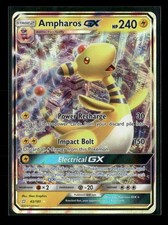 Ampharos Gx 43/181 NM - Ultra Rare Holo - Sun & Moon Team Up Pokémon TCG on eBay