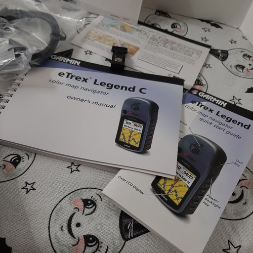 Garmin eTrex Legend C Bundle Manuals CD cord VERY CLEAN w/Box - Picture 10 of 12