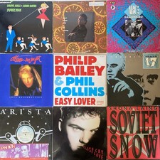 Lot of 80s Dance Pop 12  Single Vinyl  ABC Ha...
