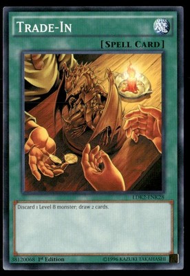 Yu-Gi-Oh! – Trade-in (LDK2-ENK28) – 1st Edition Common – Zauberkarte Aus Legendary Decks II