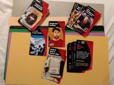 Guinness World Records FUNKY FOODS (2-sided) LARGE you pick cards Free Ship
