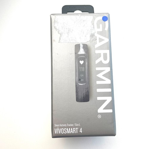 Garmin Vivosmart 4 Activity and Fitness Tracker - Black, Size L