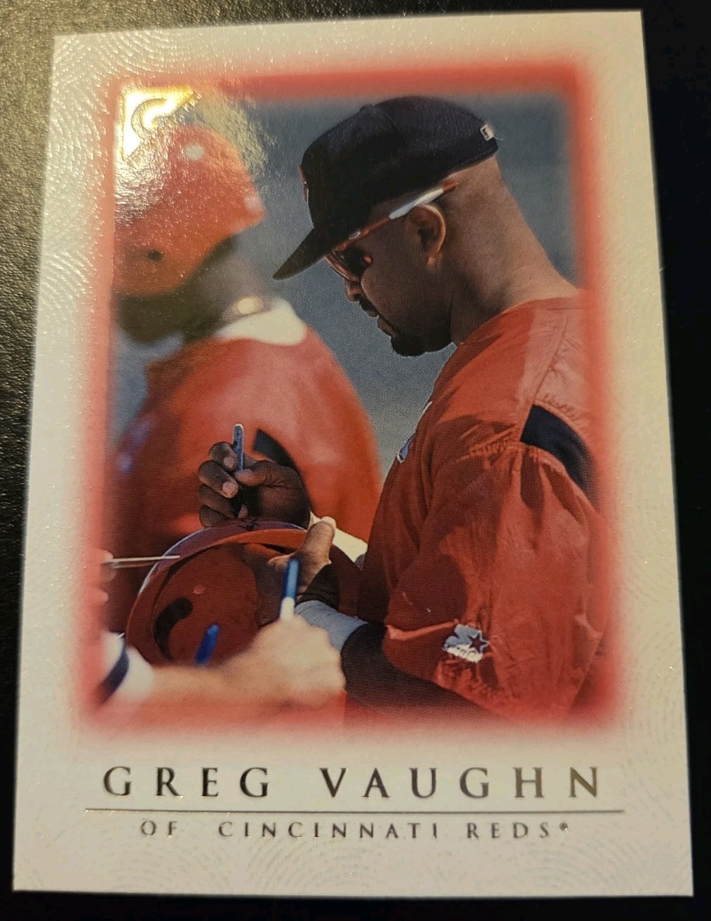 1999 Topps Gallery Baseball Greg Vaughn #23 Cincinnati Reds