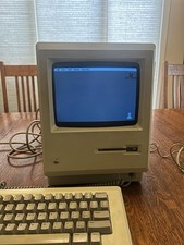 Macintosh Plus 1 MB M0001A With All Accessories and Printer