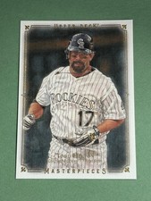 Todd Helton 2008 Upper Deck Masterpieces Colorado Rockies #31 X687